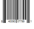 Barcode Image for UPC code 840090077991