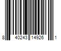 Barcode Image for UPC code 840243149261. Product Name: True Chews 12 oz Chicken Bacon Recipe Dog Treats