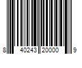 Barcode Image for UPC code 840243200009. Product Name: PRO Black