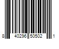 Barcode Image for UPC code 840296505021. Product Name: Midea America Corp Midea 1500W Quartz Electric Space Heater  MSH20Q3AWW  New  White