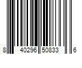 Barcode Image for UPC code 840296508336. Product Name: Toshiba 8,000 BTU (12,000 BTU ASHRAE) 115-Volt Smart Wi-Fi Portable Air Conditioner for upto 350 sq. ft.