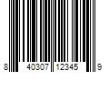 Barcode Image for UPC code 840307123459. Product Name: California Design Den Soft Cotton Queen Sheet Set - 400 Thread Count 100% Cotton Sateen - Queen - Bright white