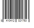 Barcode Image for UPC code 8410412021753