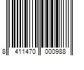 Barcode Image for UPC code 8411470000988