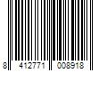 Barcode Image for UPC code 8412771008918