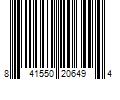 Barcode Image for UPC code 841550206494. Product Name: Zinus 1.5  Swirl Gel Cooling Memory Foam Mattress Topper  King