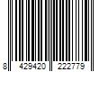 Barcode Image for UPC code 8429420222779. Product Name: ISDIN ISDINCEUTICS Hyaluronic Moisture Hydrating Face Moisturiser for Normal Skin 50ml