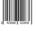 Barcode Image for UPC code 8429886020636