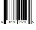 Barcode Image for UPC code 842998155535. Product Name: Flojos Ladies s Size 7  Maddy Flip Flop Sandal  Black-Lavender