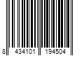 Barcode Image for UPC code 8434101194504