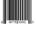 Barcode Image for UPC code 846776000420