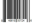 Barcode Image for UPC code 848618007246. Product Name: FHI Brands FHI Heat Unbrush Detangle Brush - (Black)