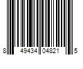 Barcode Image for UPC code 849434048215. Product Name: Jia Wei Lifestyle  Inc. Mainstays 1.2-Gallon Clear Acrylic Beverage Dispenser  Lemon & Orange Print