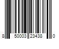 Barcode Image for UPC code 850003234380. Product Name: Tower 28 Beauty Sunnydays SPF 30 Tinted Sunscreen Foundation in Shade 20 Mulholland