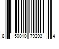 Barcode Image for UPC code 850010792934. Product Name: Naturium Natrium SA The Perfector Salicylic Acid Body Wash  Fragrance Free  16.9 fl. oz.