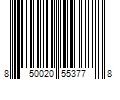 Barcode Image for UPC code 850020553778. Product Name: Dan-O's Seasoning Crunchy All Natural Seasoning Blend, 3.5 oz, No Sugar, Zero Calories, Dry Seasoning & Marinades | DE35-1PK