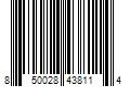 Barcode Image for UPC code 850028438114. Product Name: Jordache Stone Cologne by Jordache 3.4 oz EDT Spray for Men