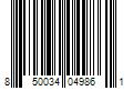 Barcode Image for UPC code 850034049861. Product Name: Govee - 800LM RGBWW Smart LED Bulb 4pk - Multi