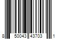 Barcode Image for UPC code 850043437031. Product Name: Metene Lens Wipes  Pre-Moistened Eye Glass Cleaner Wipes  220 Count