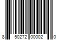 Barcode Image for UPC code 850272000020. Product Name: PV Products  Inc. Kiti Kiti - Non-Oily Formula Scalp and Skin Treatment