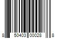 Barcode Image for UPC code 850403000288