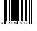 Barcode Image for UPC code 851758007137. Product Name: Double Date Organic Premium Medjool Dates 32 Ounce
