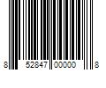 Barcode Image for UPC code 852847000008. Product Name: duri cosmetics inc duri Miracote Quick Dry Through Top Coat for Miracle Gloss Finish Nails  None Yellowing  Low Viscosity  Protects Polish from Chipping