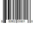 Barcode Image for UPC code 853502008018. Product Name: SEEN Fragrance Free Shampoo 250ml