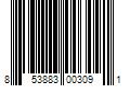 Barcode Image for UPC code 853883003091. Product Name: KeHE Distributors C2O Pure Coconut Water Pure Coconut Water - Case of 24 - 10.5 fl oz