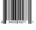 Barcode Image for UPC code 854033402771