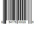 Barcode Image for UPC code 854175000286. Product Name: SKATEONE Bones?Â® Speed Cream?Â® Lubricant