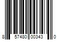 Barcode Image for UPC code 857480003430. Product Name: Midwest Twist and Seal - Mini Cord Connection Protector