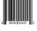 Barcode Image for UPC code 858380002202. Product Name: SALON COMMODITIES LTD As I Am Detangling Conditioner 8 oz