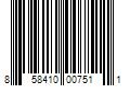 Barcode Image for UPC code 858410007511. Product Name: Jetson Orbit Light-up Folding Kids Kick Scooter  Pink