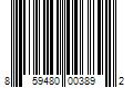Barcode Image for UPC code 859480003892