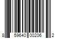 Barcode Image for UPC code 859640002062