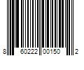 Barcode Image for UPC code 860222001502. Product Name: O Positiv FLO PMS Gummy Vitamin in Beauty: NA.