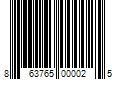 Barcode Image for UPC code 863765000025. Product Name: Dr. Squatch Natural Bar Soap  Bay Rum  5 oz