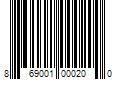 Barcode Image for UPC code 869001000200. Product Name: Juvia s The Nubian Eyeshadow Palette