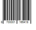Barcode Image for UPC code 8700001165419