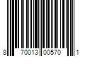 Barcode Image for UPC code 870013005701