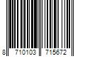 Barcode Image for UPC code 8710103715672