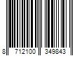 Barcode Image for UPC code 8712100349843