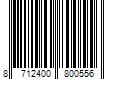 Barcode Image for UPC code 8712400800556
