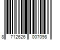 Barcode Image for UPC code 8712626007098