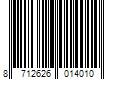 Barcode Image for UPC code 8712626014010