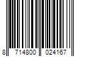 Barcode Image for UPC code 8714800024167