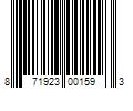 Barcode Image for UPC code 871923001593. Product Name: LA Splash LA-Splash Cosmetics Lip Couture Lipstick (Waterproof) (Color : Poison Apple)