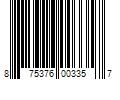Barcode Image for UPC code 875376003357