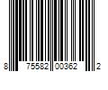 Barcode Image for UPC code 875582003622